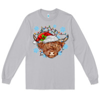 Moon Dust christmas cow Long Sleeve Tee - MaliasSmallBusiness