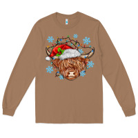 Toasted Coconut christmas cow Long Sleeve Tee - MaliasSmallBusiness