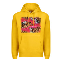 Lemon valentine's day cowhide leopard background Premium Hoodie - JahusDesignShop
