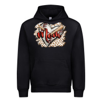 Black baseball mom Urban Hoodie - FaDigitalArtStudio