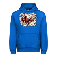 Cobalt baseball mom Urban Hoodie - FaDigitalArtStudio
