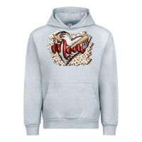 Heather Grey baseball mom Urban Hoodie - FaDigitalArtStudio