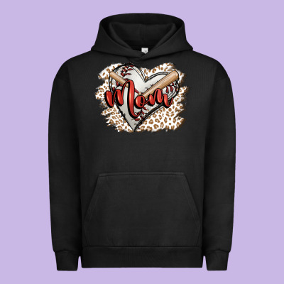 Baseball Mom Urban Hoodie Designed By Fadigitalartstudio