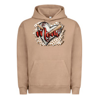 Pigment Burro baseball mom Urban Hoodie - FaDigitalArtStudio
