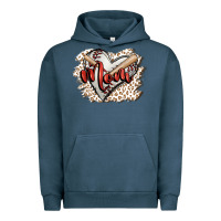 Pigment Midnight Navy baseball mom Urban Hoodie - FaDigitalArtStudio