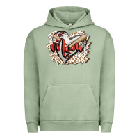 Pigment Oil Green baseball mom Urban Hoodie - FaDigitalArtStudio