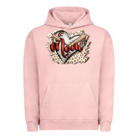 Pigment Salmon baseball mom Urban Hoodie - FaDigitalArtStudio