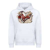 White baseball mom Urban Hoodie - FaDigitalArtStudio