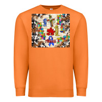 Carrot faith puzzle ribbon Premium Sweatshirt - TumblerDesignByShophia