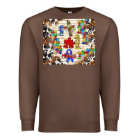 Chestnut faith puzzle ribbon Premium Sweatshirt - TumblerDesignByShophia