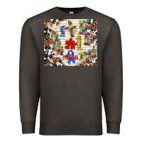 Smoke faith puzzle ribbon Premium Sweatshirt - TumblerDesignByShophia