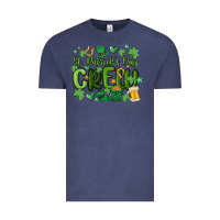 Vintage Denim st.patrick's day crew Vintage Tee - MaliasSmallBusiness