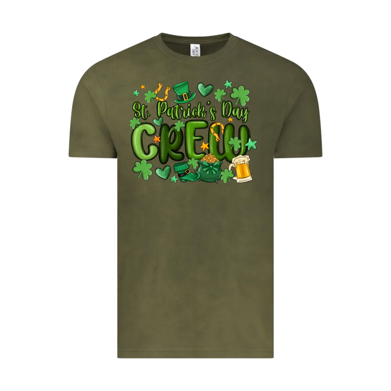St.patrick's Day Crew Vintage Tee by MaliasSmallBusiness | Teevron
