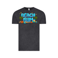 Vintage Black beach bum Vintage Tee - JahusDesignShop