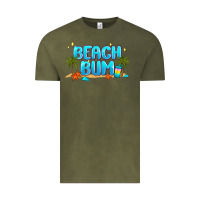 Vintage Olive beach bum Vintage Tee - JahusDesignShop