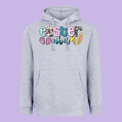 Easter Vibes Easter Day Heavyweight Hoodie Designed By Howdyjamesfarm