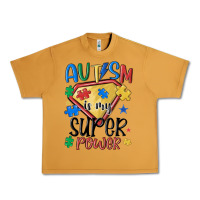 Peanut Butter autism is my super power Urban Heavy Tee - MaliasSmallBusiness