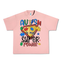 Salmon autism is my super power Urban Heavy Tee - MaliasSmallBusiness