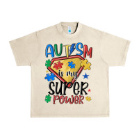 Sandshell autism is my super power Urban Heavy Tee - MaliasSmallBusiness