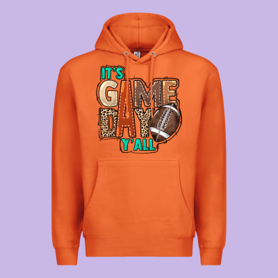 It's Game Day Y'all Premium Hoodie Designed By Howdyjamesfarm