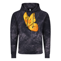 Cloud Black Flying Cloudless Sulphur Butterfly Vintage Hoodie - LillyAllenDesigns