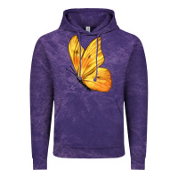 Cloud Purple Flying Cloudless Sulphur Butterfly Vintage Hoodie - LillyAllenDesigns
