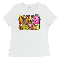 White viva mexico long live mexico Ladies Tee - FaDigitalArtStudio