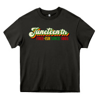 Asphalt juneteenth free ish since 1865 Heavy Core Tee - HRA Design Shop