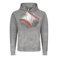 Cloud Rock leopard baseball patch Vintage Hoodie - Jasminsmagicworld