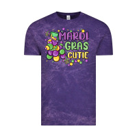 Cloud Purple mardi gras cutie Vintage Tee - MaliasSmallBusiness