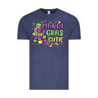 Vintage Denim mardi gras cutie Vintage Tee - MaliasSmallBusiness