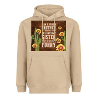 Mushroom i am a proud brother Heavyweight Hoodie - TumblerDesignByShophia