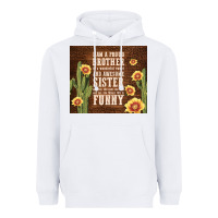 White i am a proud brother Heavyweight Hoodie - TumblerDesignByShophia