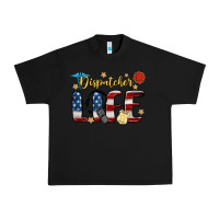 Black dispatcher life Urban Heavy Tee - MaliasSmallBusiness