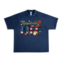 Navy dispatcher life Urban Heavy Tee - MaliasSmallBusiness