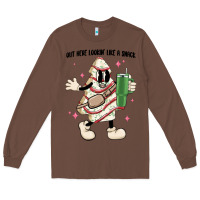Chestnut out here lookin like a snack Long Sleeve Tee - MaliasSmallBusiness