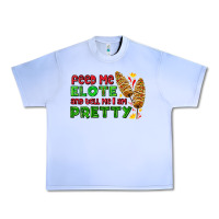 Grape Ice feed me elote and tell me i am pretty Urban Heavy Tee - AdoDesignShop