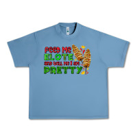 Pebble Blue feed me elote and tell me i am pretty Urban Heavy Tee - AdoDesignShop