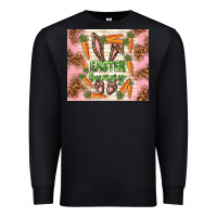 Black easter bunny with carrots Premium Sweatshirt - TumblerDesignByShophia