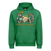 Emerald with god all things are possible with baby jesus bbs Urban Hoodie - BundleAndBundleShop