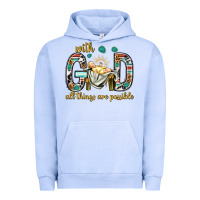 Pigment Grape Ice with god all things are possible with baby jesus bbs Urban Hoodie - BundleAndBundleShop