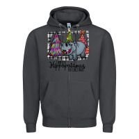 Smoke I Want Hippopotamus For Christmas Zipper Hoodie - Bettercallsaul