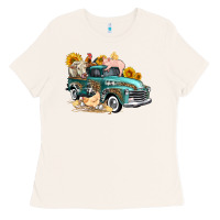 Bone western farm truck coop animals farm animals Ladies Tee - FaDigitalArtStudio