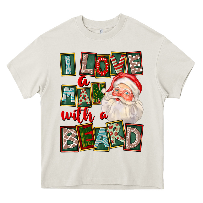 I Love A Man With A Beard Heavy Core Tee by FaDigitalArtStudio | Teevron