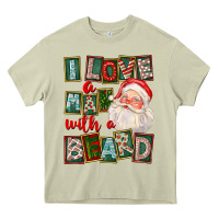 Mossy I Love A Man With A Beard Heavy Core Tee - FaDigitalArtStudio
