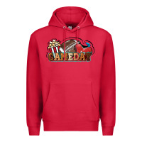 Cardinal Game day football popcorn Premium Hoodie - HowdyJamesFarm