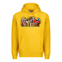 Lemon Game day football popcorn Premium Hoodie - HowdyJamesFarm