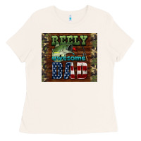 Bone reely awesome dad Ladies Tee - HRA Design Shop