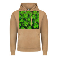 Vintage Camel Saint Patricks Day Shamrock And Plaid Vintage Hoodie - RanaPortraitStore