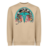 Nurse Rainbow Heavyweight Sweatshirt | Teevron